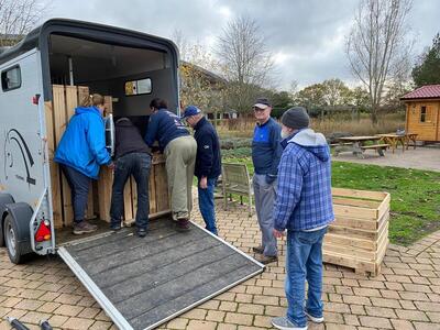 Loading Up for the Stables